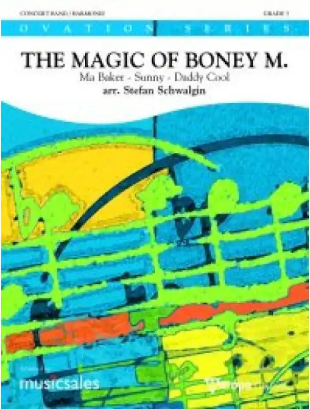Oblíbený The Magic of Boney M (noty pro koncertní orchestr, party, partitura)