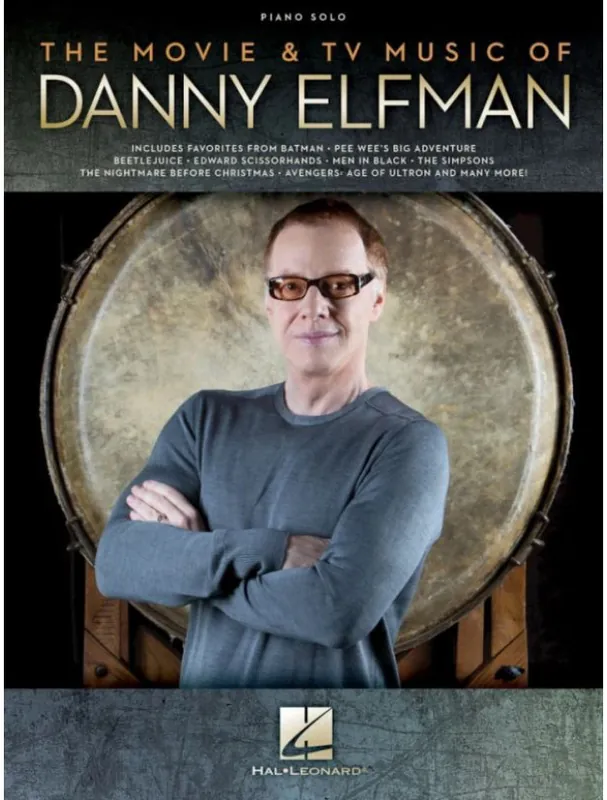 The Movie & TV Music of Danny Elfman (noty na klavír) Zlevněný
