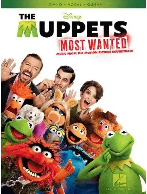 Nejlepší Cena The Muppets Most Wanted (noty na klavír, zpěv, akordy na kytaru)