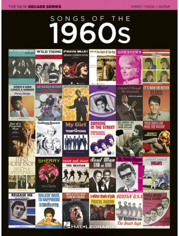 Horká Nabídka The New Decade Series Songs of the 1960s (noty na klavír, zpěv, akordy)