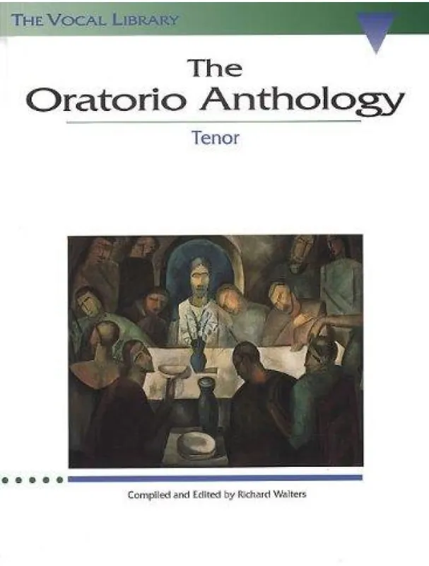 The Oratorio Anthology - Tenor (noty na zpěv, klavír) Tovární Cena