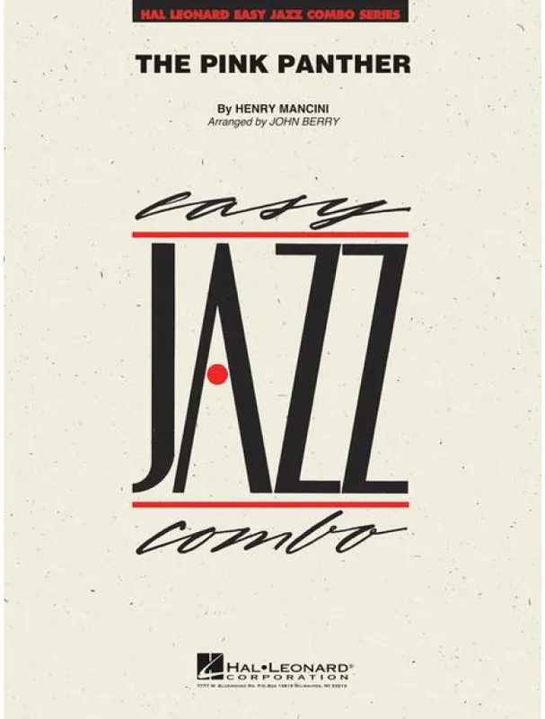 Levný The Pink Panther / Růžový panter (snadné noty pro jazzový orchestr, party, partitura)