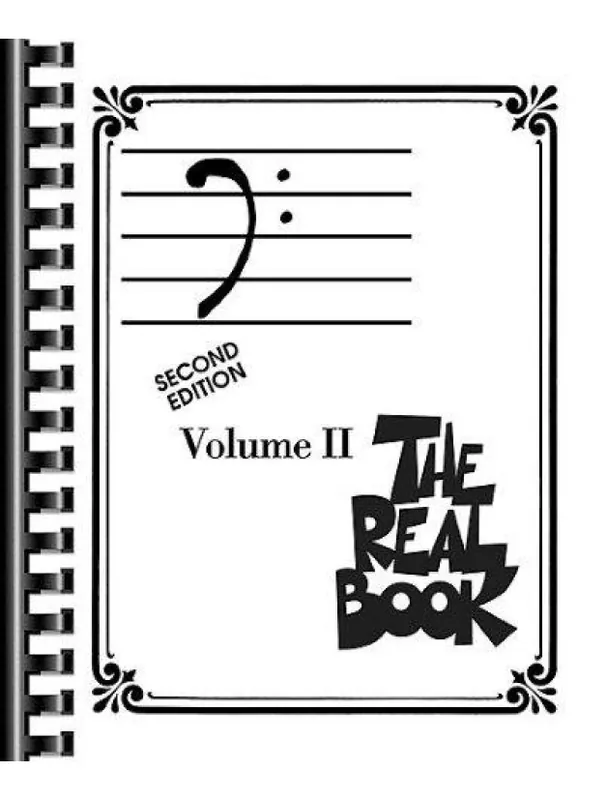 The Real Book Volume II - Second Edition (Bass Clef Instruments) (noty na nástroje basového klíče) Pouze Dnes