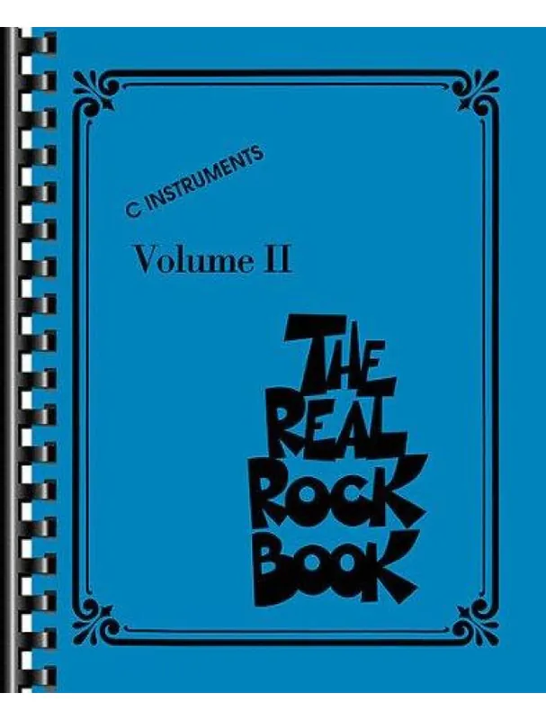 The Real Rock Book – Volume II (noty na C nástroje) Přímo Od Výrobce