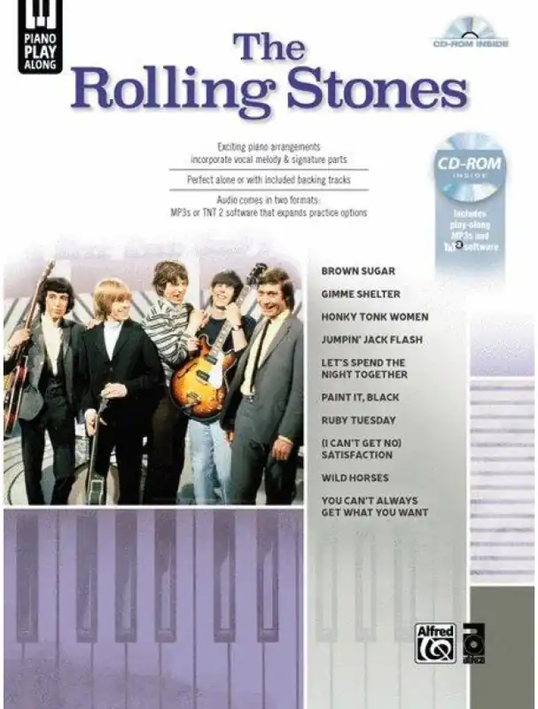 Jen Po Omezenou Doba The Rolling Stones Piano Play Along (noty na klavír, zpěv, akordy na kytaru) (+audio)