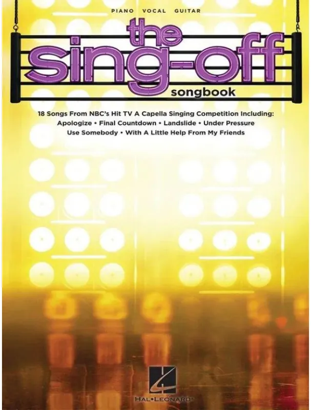 The Sing-Off Songbook (noty na klavír, zpěv, akordy) Bezpečná Platba