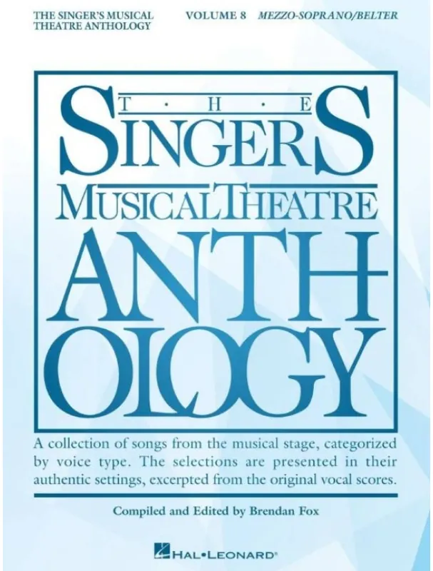 The Singer‘s Musical Theatre Anthology 8 - Mezzo-Soprano (noty na klavír, zpěv, akordy) Akční Cena