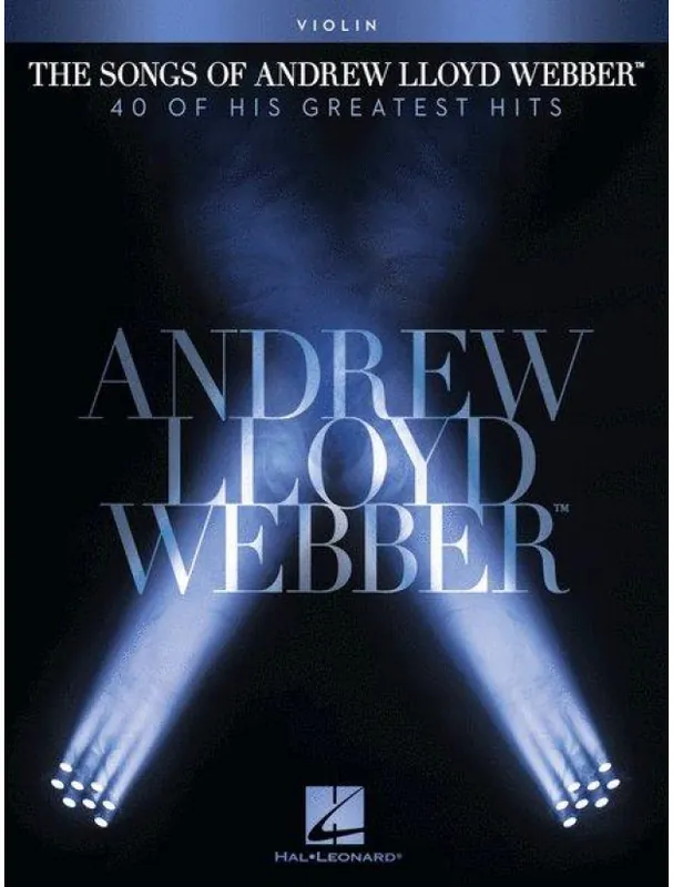 The Songs Of Andrew Lloyd Webber (noty na housle) Nová Kolekce