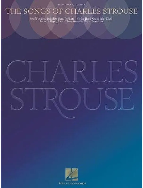 Hit Sezóny The Songs of Charles Strouse (noty na klavír, zpěv, akordy na kytaru)