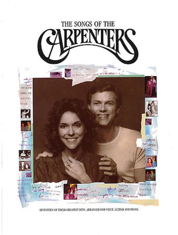 The Songs Of The Carpenters (noty, akordy, texty, klavír, kytara, zpěv) Super Cena
