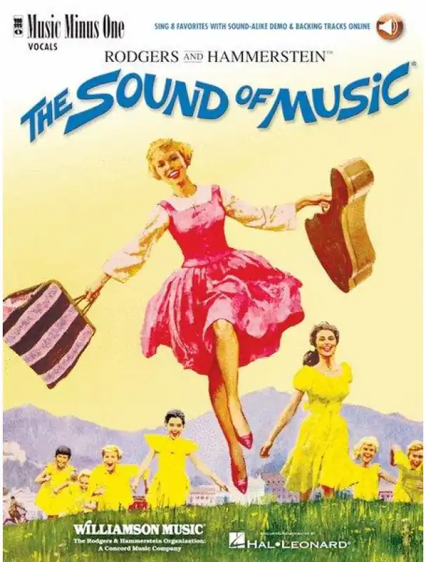 Autentický The Sound of Music For Female Singers (noty na ženský zpěv, klavír) (+audio)