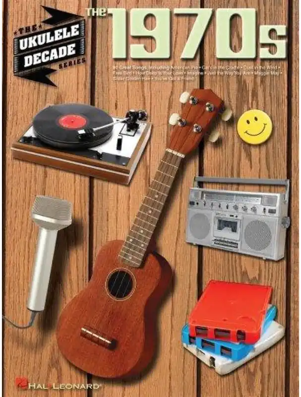 Nejprodávanější The Ukulele Decade Series The 1970s (noty, melodická linka, akordy)