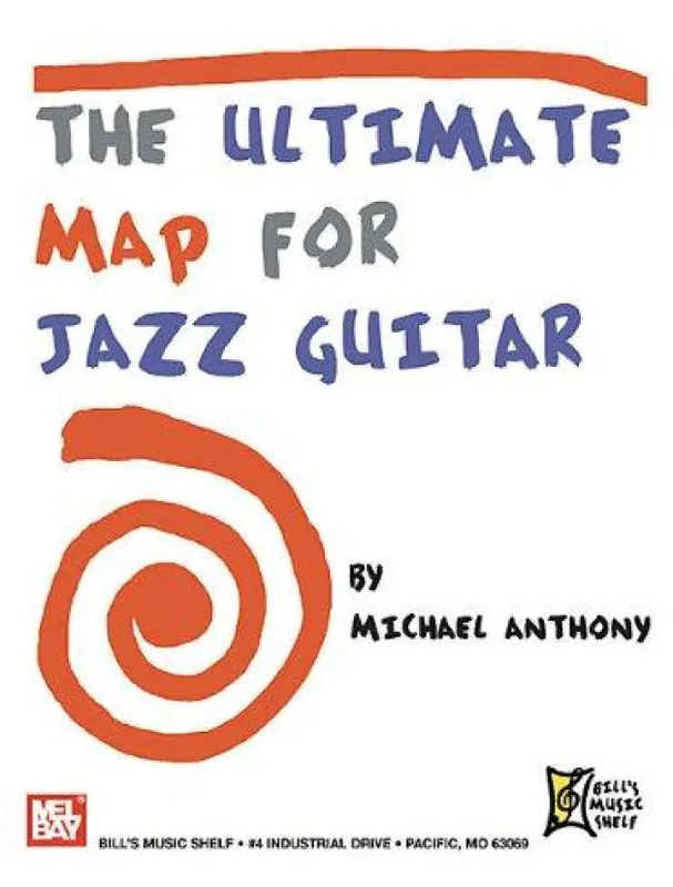 The Ultimate Map for Jazz Guitar (noty, tabulatury na kytaru) Autentický