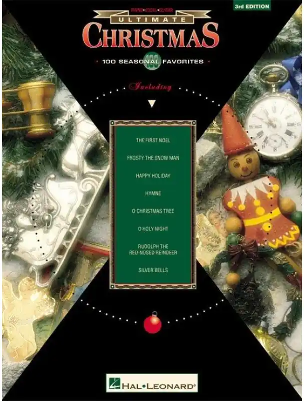 Autentický The Ultimate Series Christmas - 100 Seasonal Favorites (noty na klavír, zpěv, akordy)