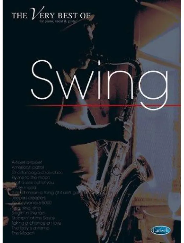 Sleva The Very Best of Swing (noty na klavír, zpěv, akordy na kytaru)