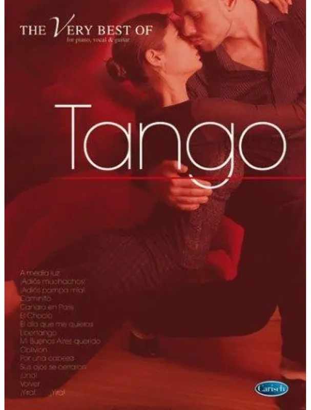 Přímo Od Výrobce The Very Best of Tango (noty na klavír, zpěv, akordy na kytaru)