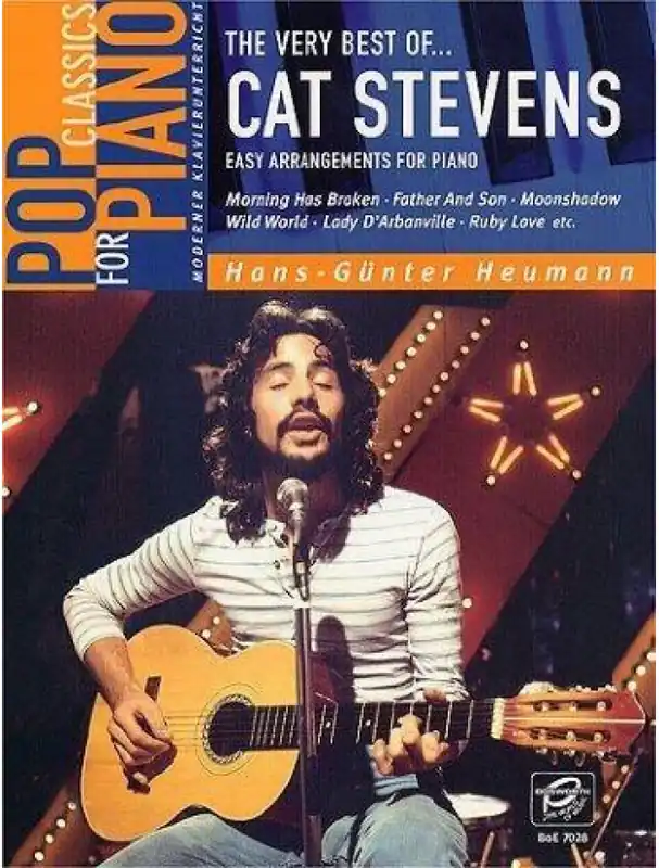 The Very Best Of... Cat Stevens (noty, akordy, sólo klavír) Dokud Zásoby Vydrží