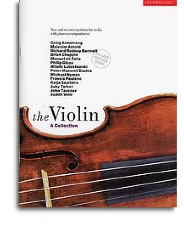 The Violin A Collection (noty, housle, klavír) Horká Nabídka