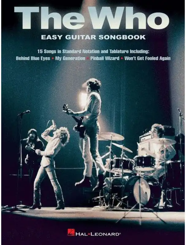 The Who - Easy Guitar Songbook (noty, tabulatury na snadnou kytaru) Novinka