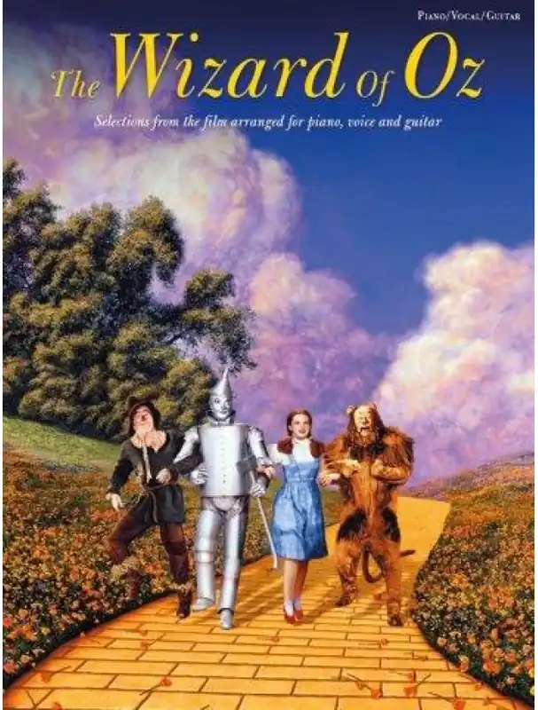 Přímo Od Výrobce The Wizard Of Oz (noty na klavír, zpěv, akordy na kytaru)
