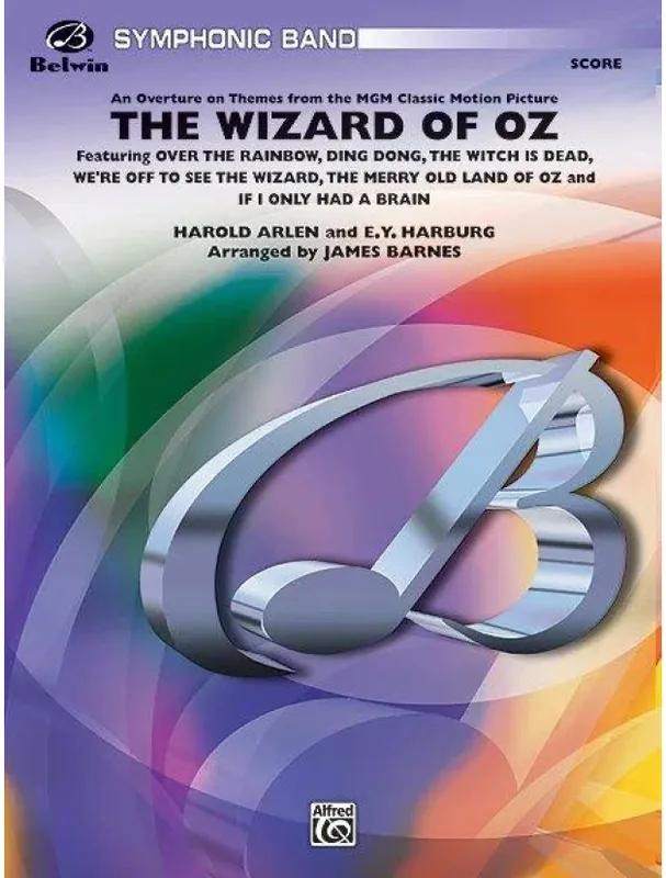 The Wizard of Oz - Medley (noty pro symfonický orchestr, party, partitura) Značkový