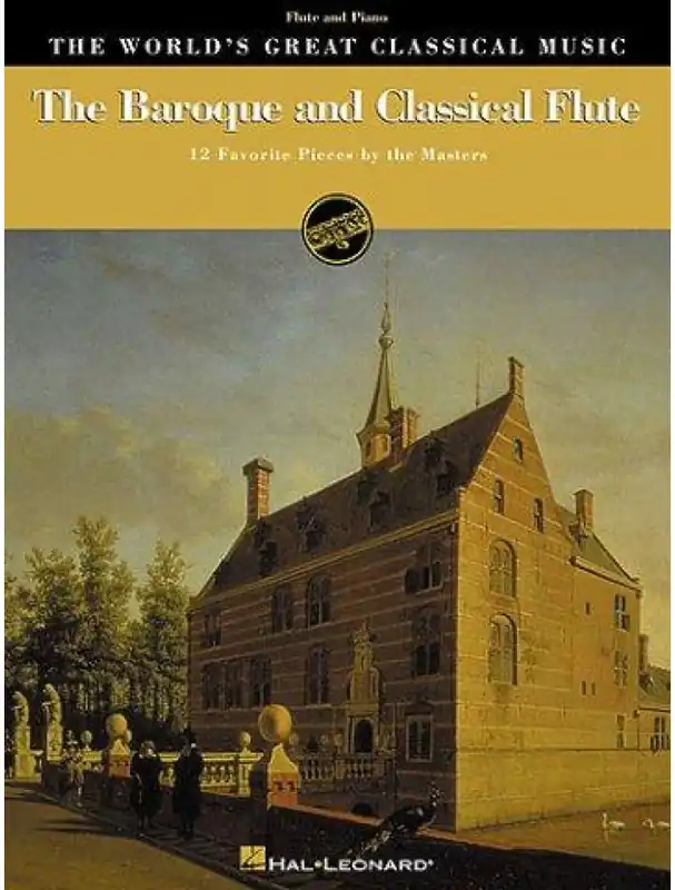 The World‘s Great Classical Music The Baroque And Classical Flute - Flute/Piano (noty, příčná flétna, klavír) Nejlepší Volba