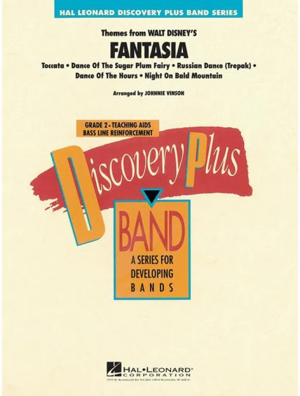 Themes from Fantasia (snadné noty pro koncertní orchestr, party, partitura) Nejlepší Volba