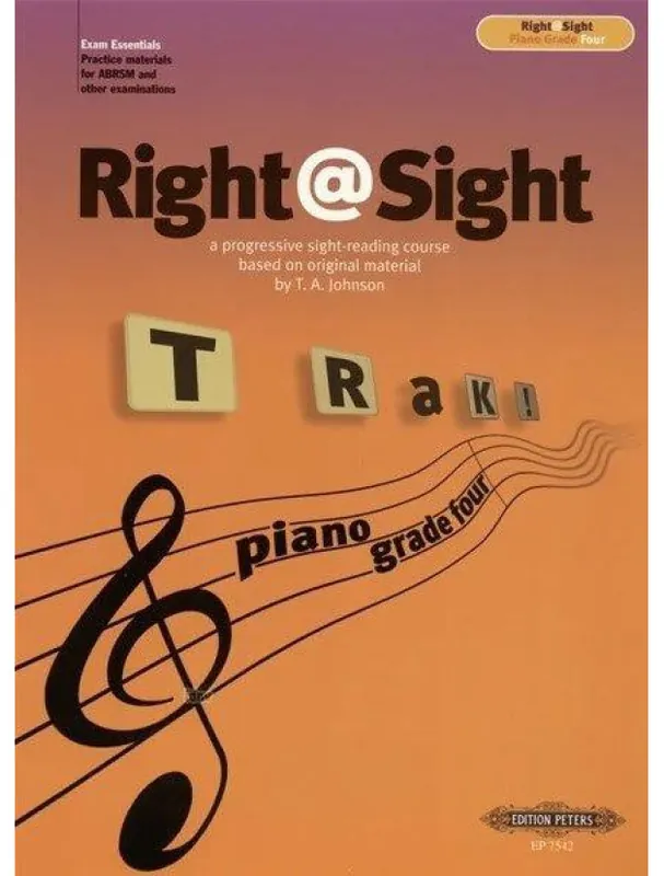 Nejprodávanější Thomas A. Johnson Right-Sight Grade 4 (noty na klavír)