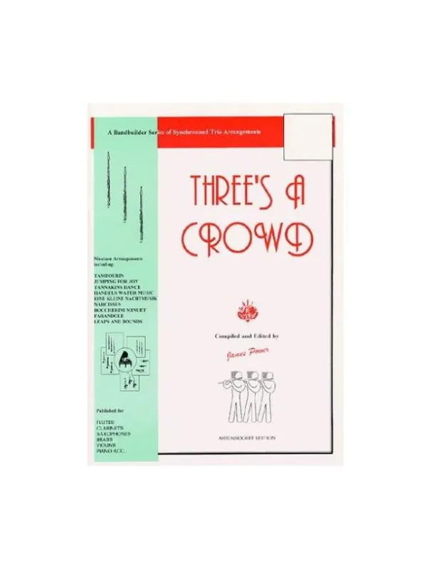 Expresní Doručení Three‘s A Crowd Flute Trios Junior Book A (noty na příčnou flétnu)