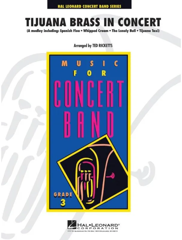 Výprodej Tijuana Brass in Concert (noty pro školní orchestr, party, partitura)