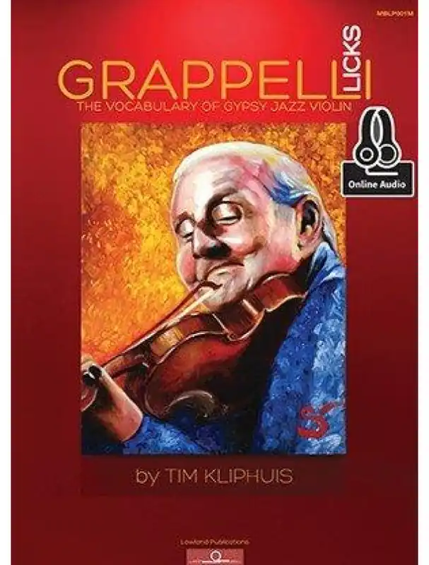 Tim Kliphuis Grappelli Licks - The Vocabulary of Gypsy Jazz (noty na housle) (+audio) Speciální Cena
