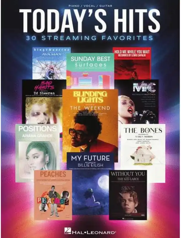 Today‘s Hits - 30 Streaming Favorites (noty na klavír, zpěv, akordy) Sleva