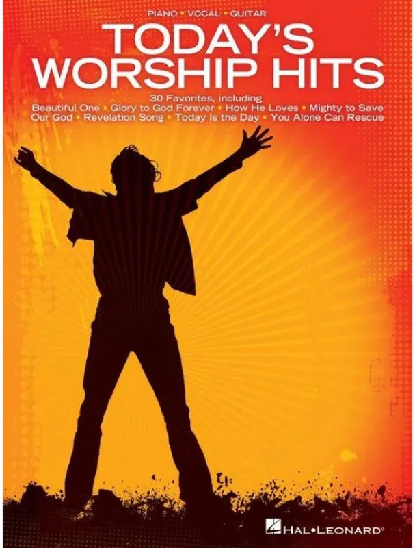 Horká Nabídka Today‘s Worship Hits (noty na klavír, zpěv, akordy)