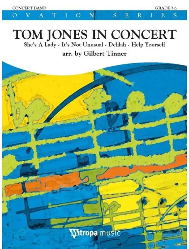 Vysoce Kvalitní Tom Jones in Concert (noty pro koncertní orchestr, party, partitura)