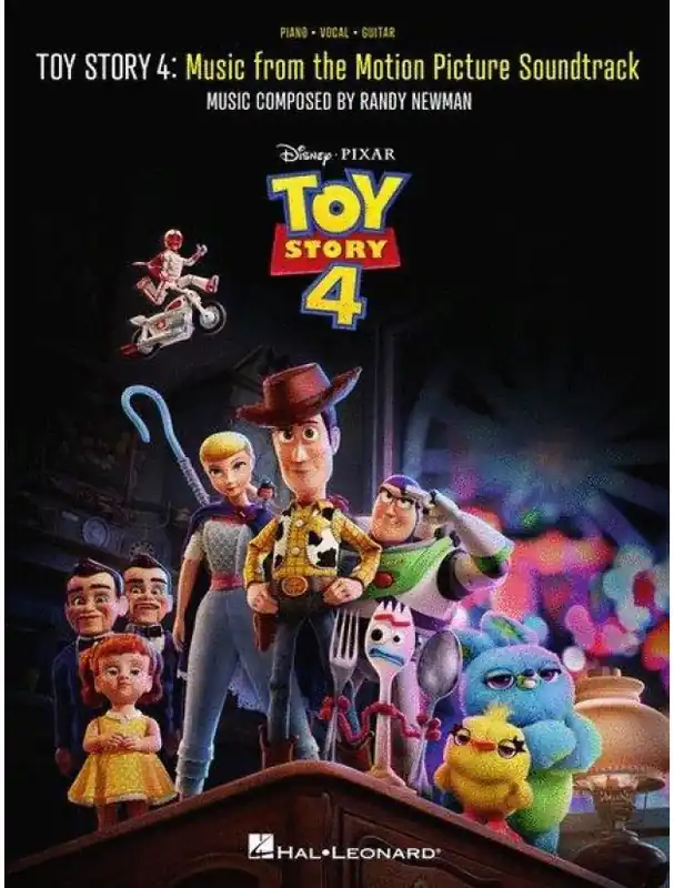 Časově Omezené Toy Story 4 - Příběh hraček (noty na klavír, zpěv, akordy)