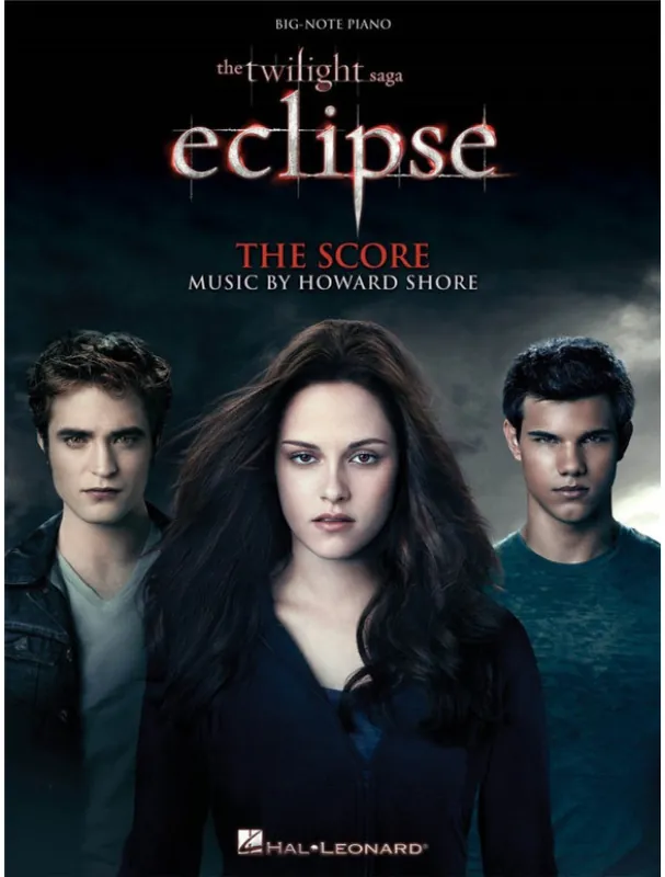 Twilight Saga - Eclipse (velké noty na snadný klavír) Expresní Doručení