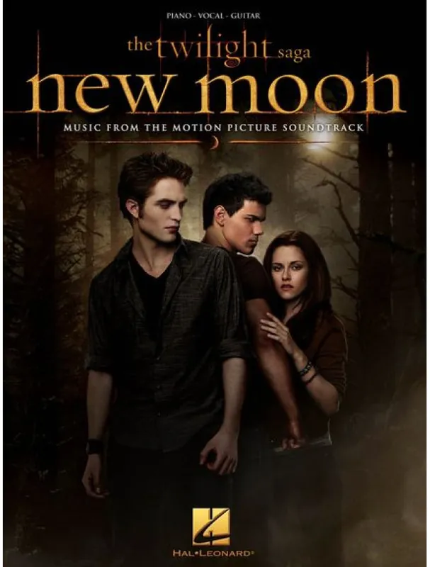 Víkendová Akce Twilight Saga / Stmívání - New Moon (noty, akordy, texty, kytara, klavír, zpěv)
