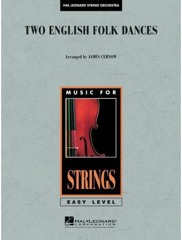 Two English Folk Dances (snadné noty pro smyčcový orchestr, party, partitura) Cenový Hit