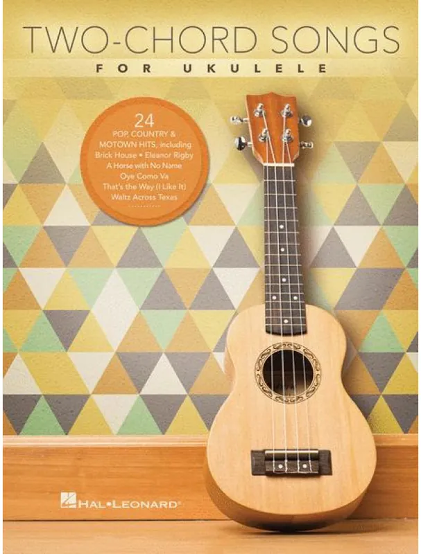 Autentický Two-Chord Songs for Ukulele (noty, melodická linka, akordy)