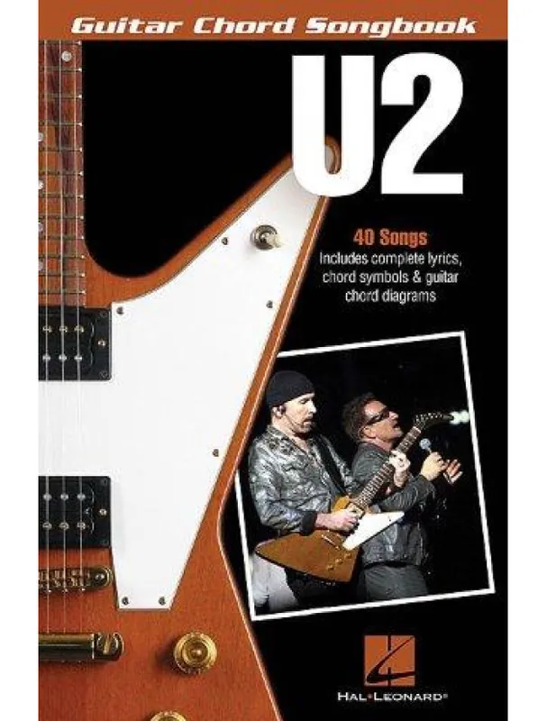 Dokud Zásoby Vydrží U2 Guitar Chord Songbook (akordy na kytaru, texty písní)