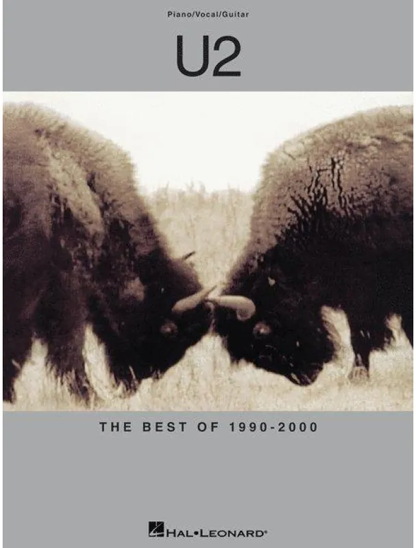 Výhodná Nabídka U2 The Best of 1990-2000 (noty na klavír, zpěv, akordy)