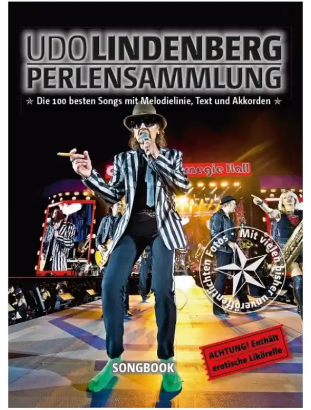 Omezená Nabídka Udo Lindenberg Perlensammlung (noty, melodická linka, akordy)