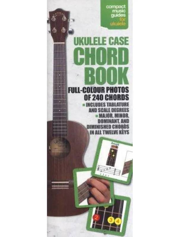 Ukulele Case Chord Book - Full Colour (akordy na ukulele) Bezpečná Platba