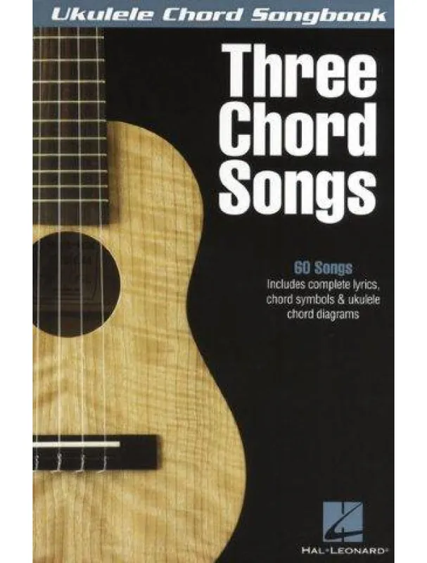 Ukulele Chord Songbook Three Chord Songs (akordy na ukulele, texty písní) Oblíbený