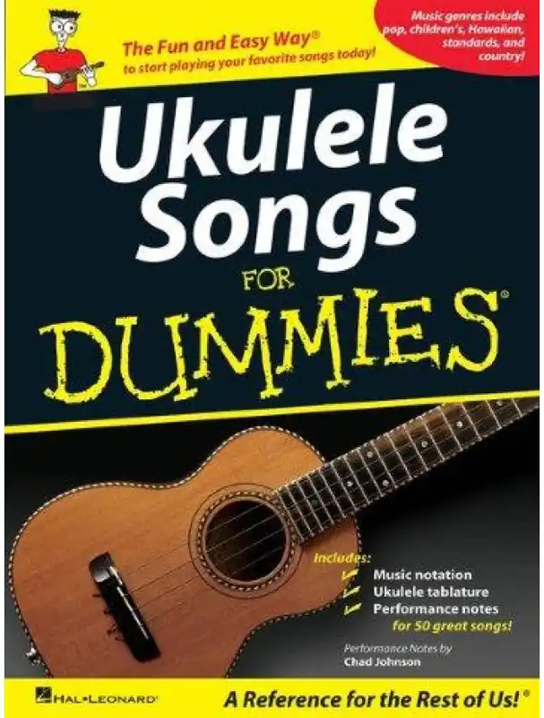 Speciální Cena Ukulele Songs For Dummies (noty, tabulatury na ukulele)