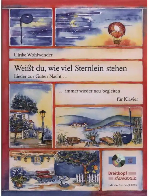 Jen Po Omezenou Doba Ulrike Wohlwender Weißt du wieviel Sternlein stehen (noty na snadný klavír)