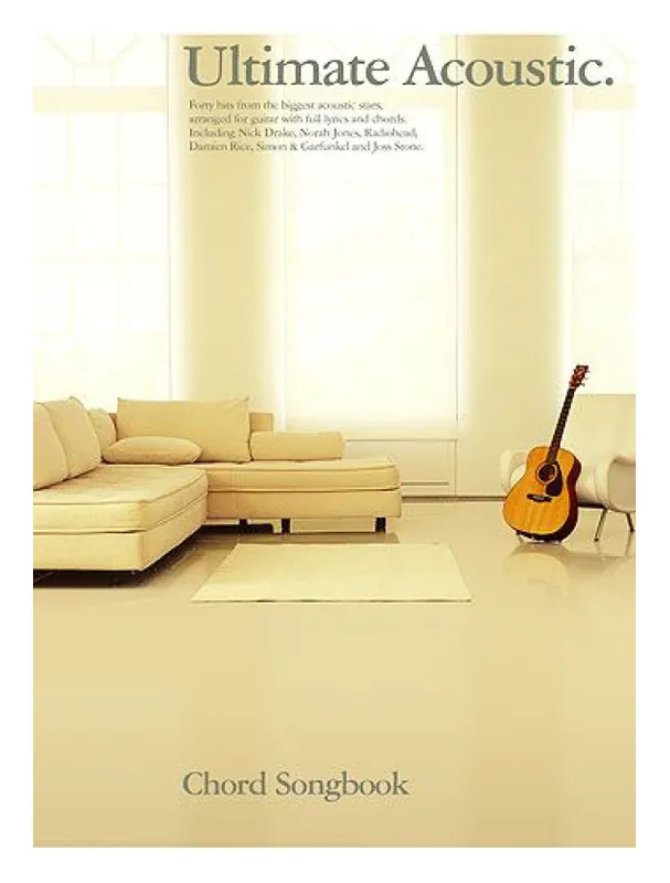 Omezená Nabídka Ultimate Acoustic Chord Songbook (akordy, texty, kytara)
