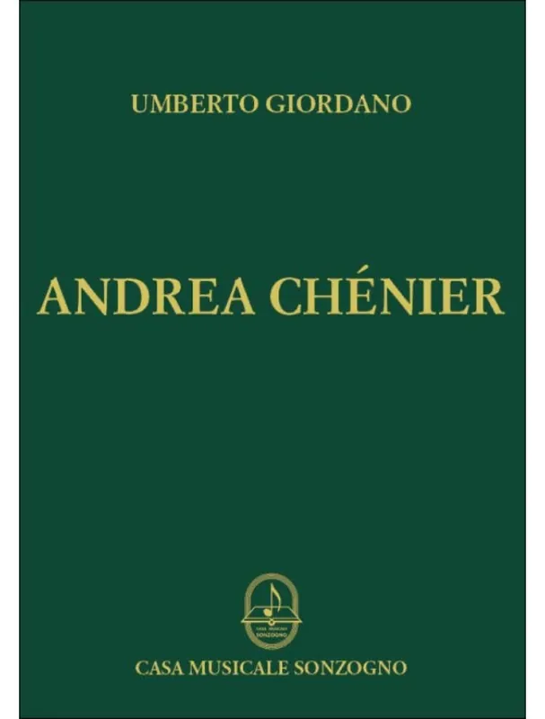 Nová Kolekce Umberto Giordano Andrea Chénier (noty na klavír, zpěv)