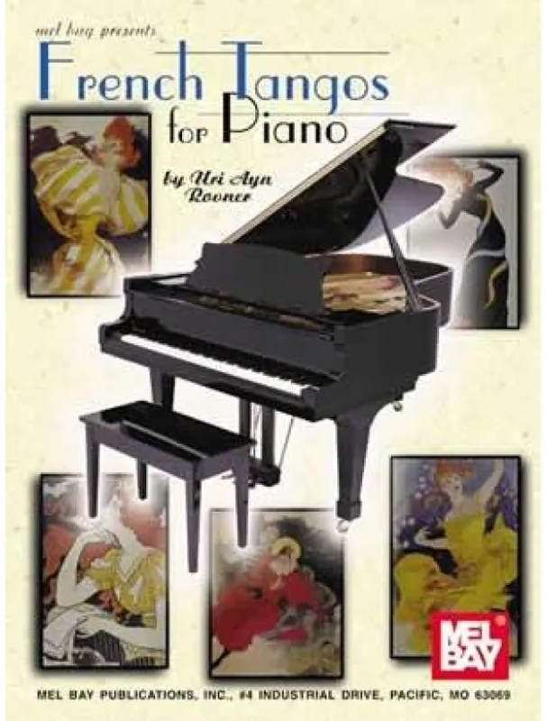 Uri Ayn Rovner French Tangos For Piano (noty na sólo klavír) Speciální Cena