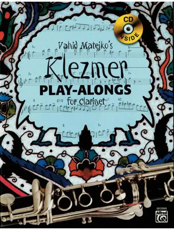 Vahid Matejko‘s Klezmer Play-Alongs for Clarinet (noty na klarinet)(+audio) Přímo Od Výrobce